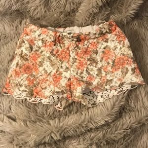 Mayoral embroidered Shorts. Big Girl size 8